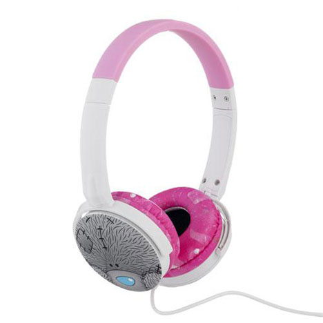 Pink Me to You Bear Adjustable Headphones £19.99
